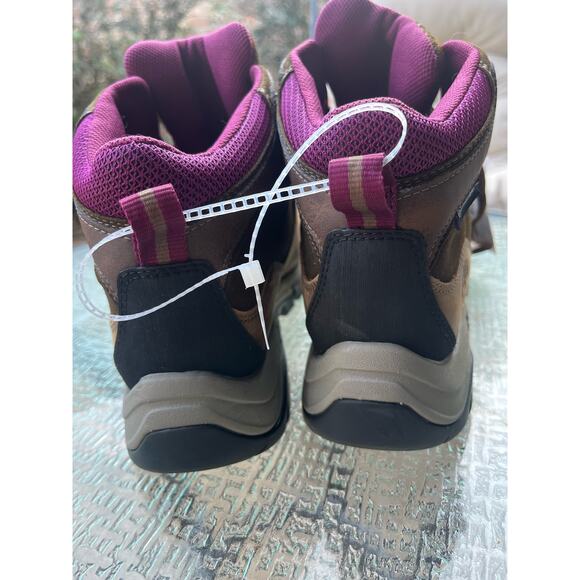 NWT Timberland Women's Mt. Maddsen Mid WP Hiking Boots - Brown 8.5 - Picture 3 of 5